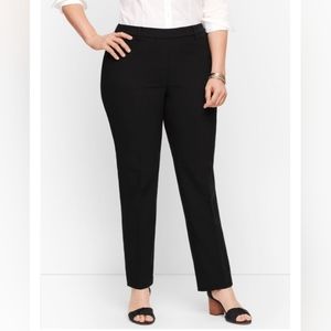 NEW TALBOTS CAMBRIDGE PANTS in Black 20WP
